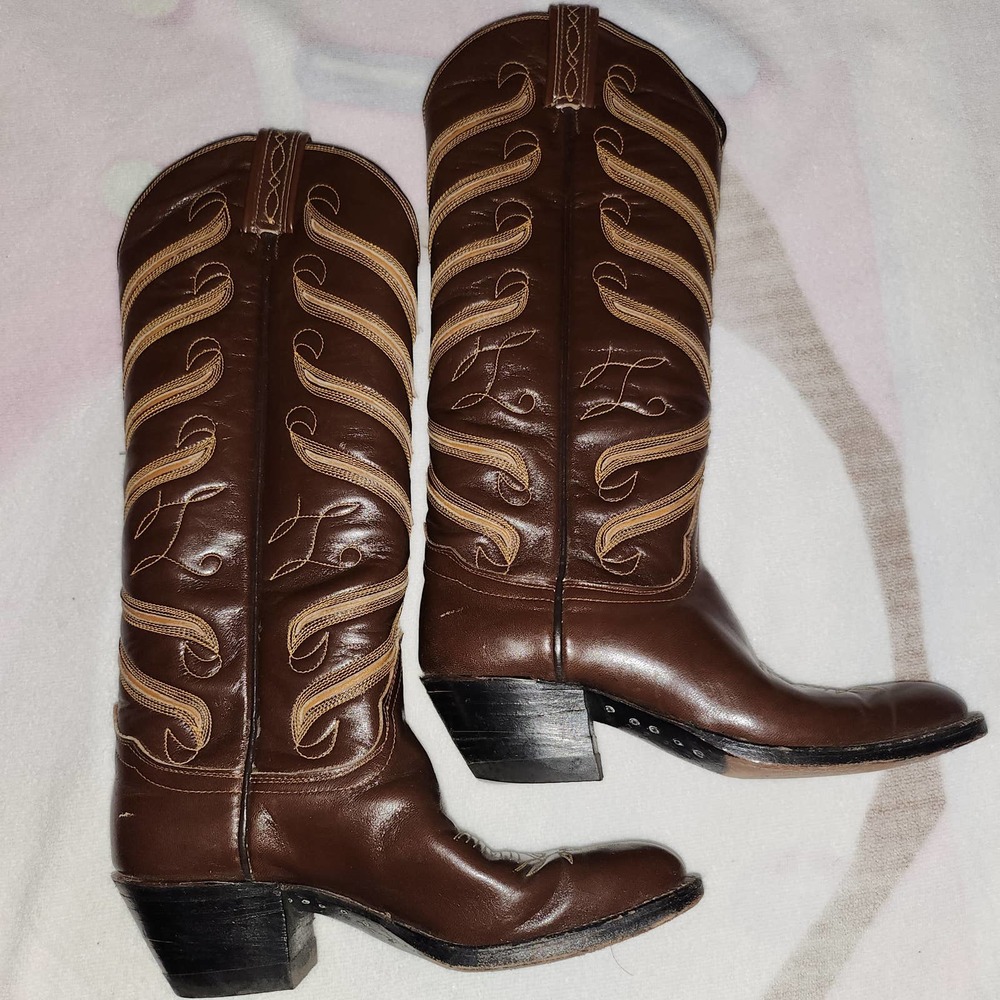 TONY LAMA Rare, Vintage Cowboy Boots.